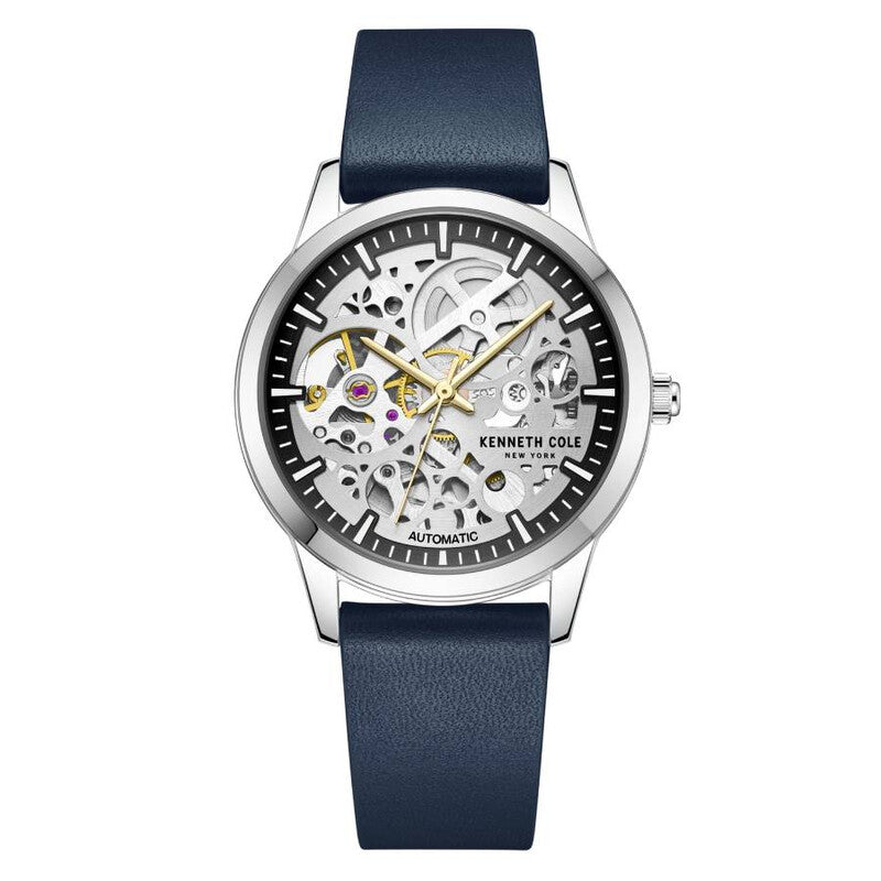 Kenneth Cole New York Automatic Skeleton Dial Ladies Watch