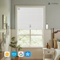 Alvin Motorized Linen Blackout Roman Shade