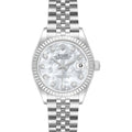 Rolex Datejust Steel White Gold MOP Diamond Dial Ladies Watch 279174
