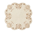 Beachcomber Placemat in Natural, Ivory & Gold, Set of 2