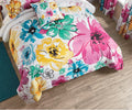 Color Connection Floral Comforter Set, Accent Pillow, Panel Pair and Valance