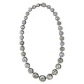 Graduated Old Mine Diamond Riviere Necklace
