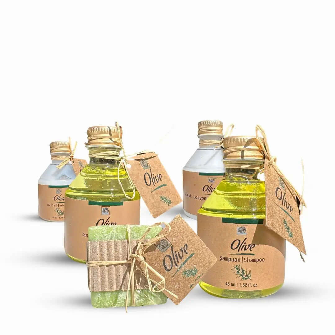 Roomsium Olive Toiletry Set, 75 Pieces