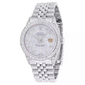 Rolex Datejust Men's Diamond Bezel Watch Stainless Steel 5ct 36mm Case