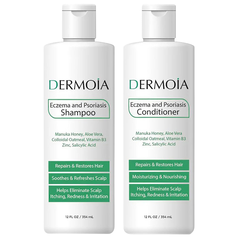 Organic Eczema and Psoriasis Shampoo and Conditioner