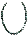 8-10mm Dark Tahitian South Sea Circle - Baroque Pearl Necklace