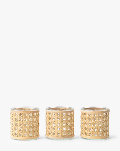 Cane Tealight Candleholder (Set of 3)